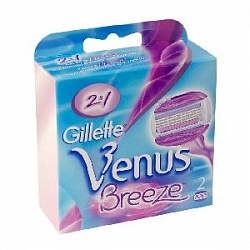 Купить кассеты сменные gillette venus breeze женские 2шт. в Интернет-магазине "Парфюм"