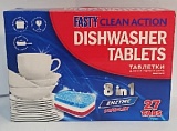 Купить таблетки для посудомоечных машин fasty clean action 27шт в Интернет-магазине "Парфюм"