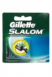 Купить кассеты сменные gillette slalom мужские 3шт. в Интернет-магазине "Парфюм"